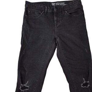 Always Skinny Black Ripped Size 4